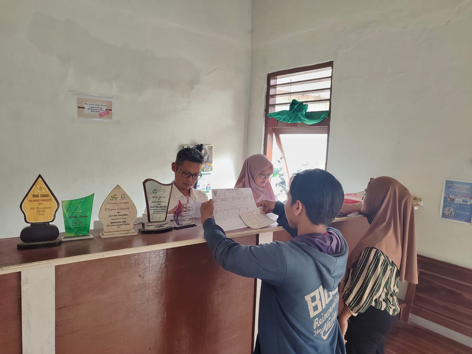 Pembuatan surat pindah dalam kabupaten